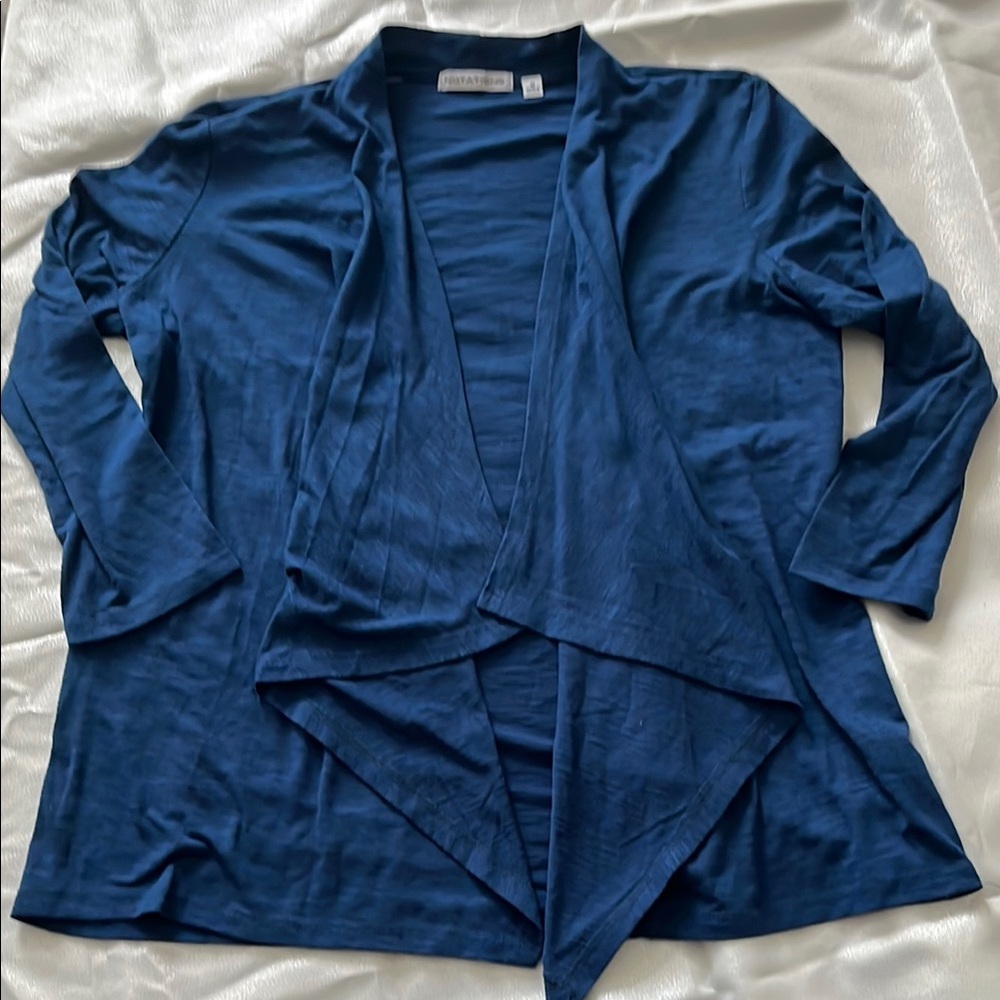 Notations Deep Blue Women's Cardigan